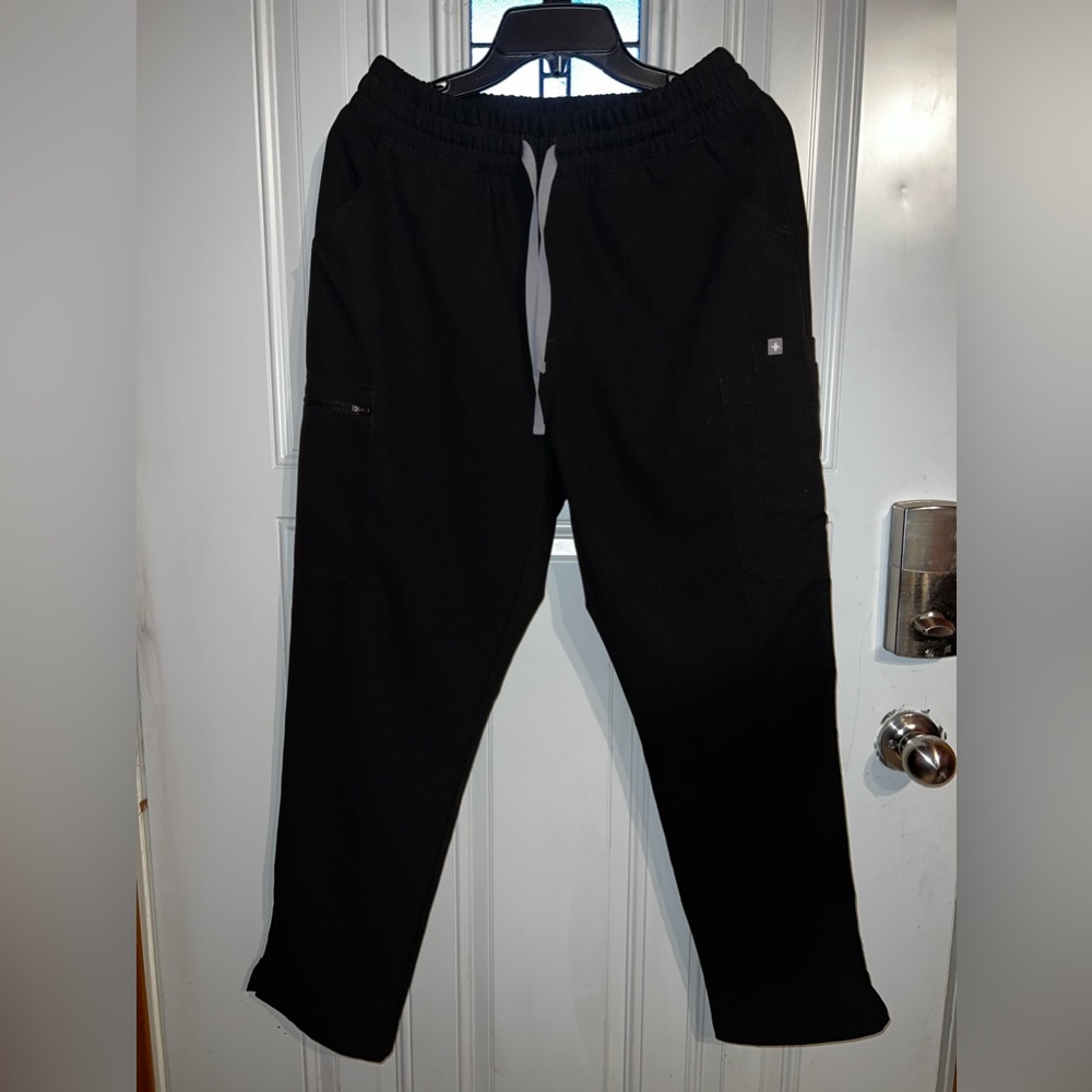 High Waisted Yola Skinny Scrub Pants